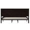 Flash Furniture DK Brown King Wooden Platform Bed with Headboard MG-09004KB-K-DKBRN-GG - alternate 7